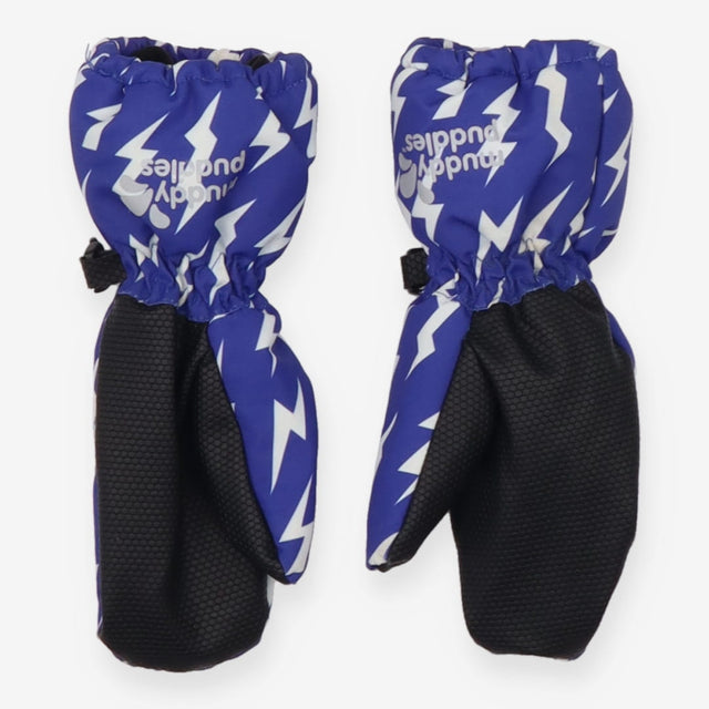 Waterproof Gloves Lined Electric Blue 