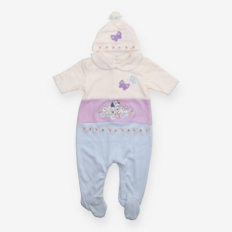 Disney store 101 Dalmatians sleepsuit with hat
