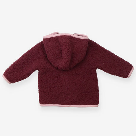 Hoodie Fleece Purple Bunny Applique