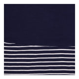 Maternity Skirt Navy White Stripe Over Bump