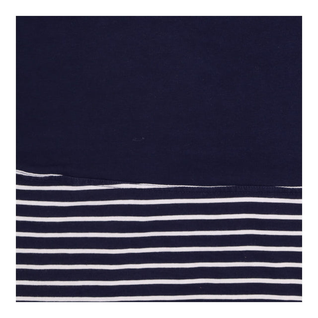 Maternity Skirt Navy White Stripe Over Bump