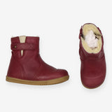 Dusty Pink Fleece Lined Boots
