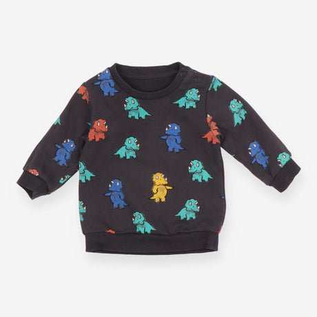 Sweater black dinosaurs 