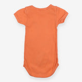 Bodysuit Short Sleeve Orange Mon Tout