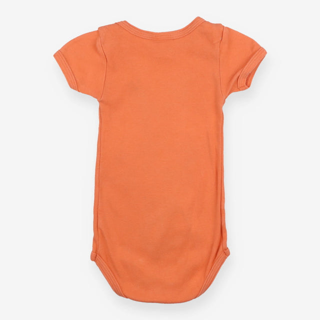 Bodysuit Short Sleeve Orange Mon Tout