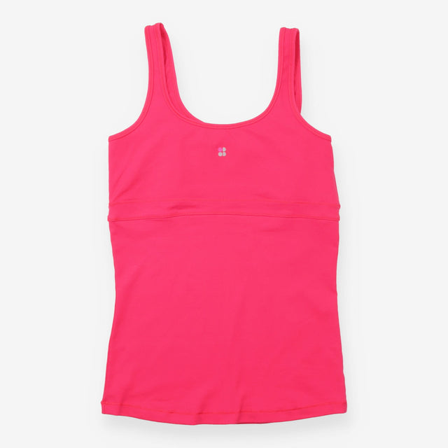 Tank Top Hot Pink Scoop Neck Activewear Vest