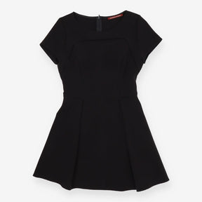 Comptoir des Cotonniers Structured Black Dress