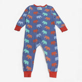 Romper Zipped with Mammoths