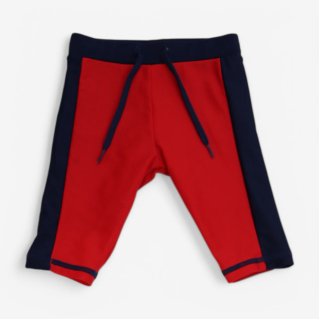 Swimwear Trouser Red & Navy