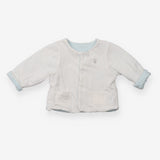 Reversible jacket blue stripe