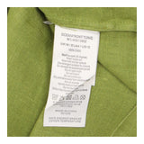 Tunic Olive Green Long Sleeve Round Neck Patch Poc