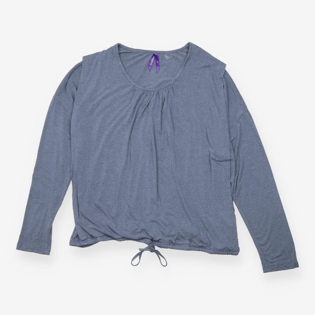 Loungewear Set Grey Marl Stretch Jersey Maternity