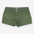 Chino Short Green Cotton