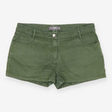 Chino Short Green Cotton