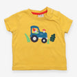 T-shirt yellow tractor