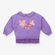 Sweater Purple Strawberry Fairies Tuille Frill