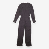 Jumpsuit Organic Cotton Gauze Washed Black