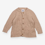 Cardigan Cable Knit Oatmeal