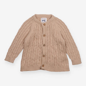 Cardigan Cable Knit Oatmeal