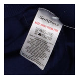 Seraphine Elana Navy Knitted Maternity Dress