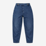 Jeans Tapered Leg Elasticated Back Blue