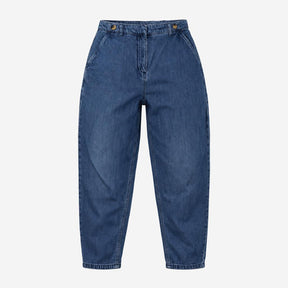 Jeans Tapered Leg Elasticated Back Blue