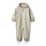 Slightly Green Flowers Mika Rainsuit