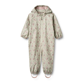 Slightly Green Flowers Mika Rainsuit