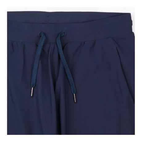 Trousers Navy Lightweight Drawstring Tapered