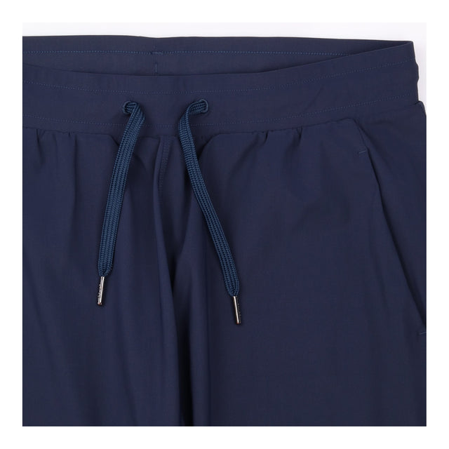 Trousers Navy Lightweight Drawstring Tapered