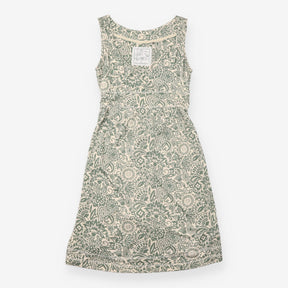 Laurel Green Printed Viscose Wrap Dress
