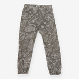 Leggings Botanical Bug Print Olive Green