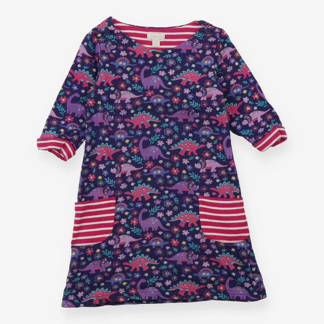Navy Dinosaur Dress