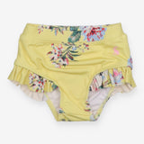 Yellow Floral Bikini Bottoms