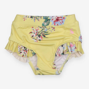 Yellow Floral Bikini Bottoms