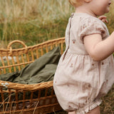 Embroidered Victoria Romper