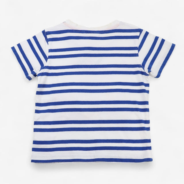 T-shirt Blue Stripe Safari Bus