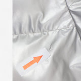 Coat Puffer Silver Respira