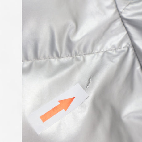 Coat Puffer Silver Respira