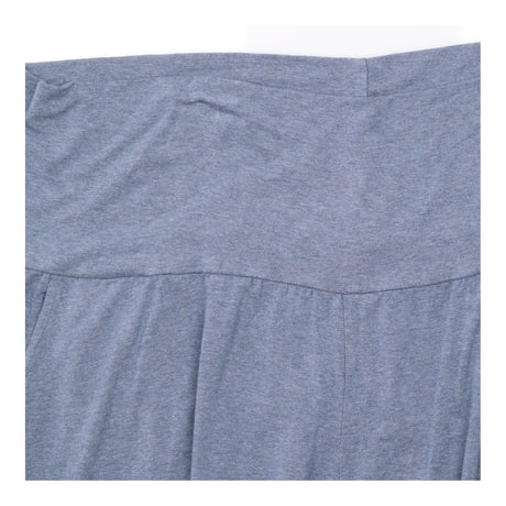 Blue Over Bump Jersey Maternity Lounge Trousers