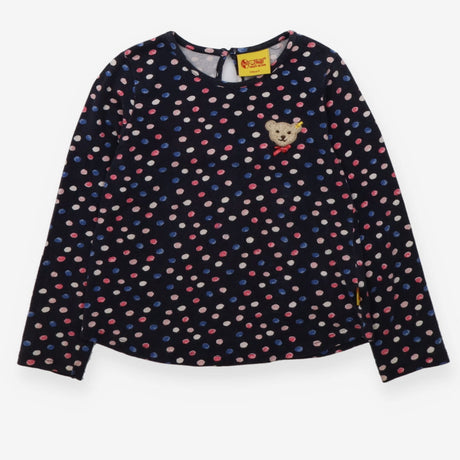 Tee LS navy spots