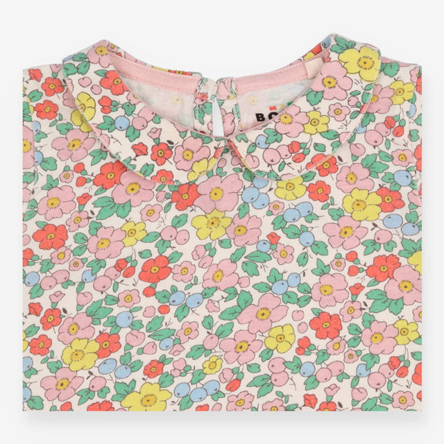 Floral Long Sleeve with Collar