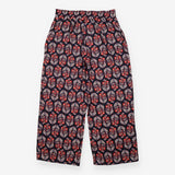 M&S Collection Navy Red Floral Paisley Print Draws