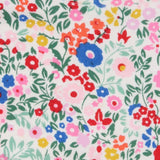 Jersey Dress Floral with Denim Pockets
