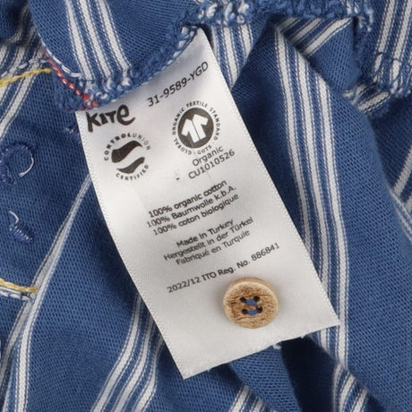 Dress Jersey Blue Stripe with Rainbow Sun