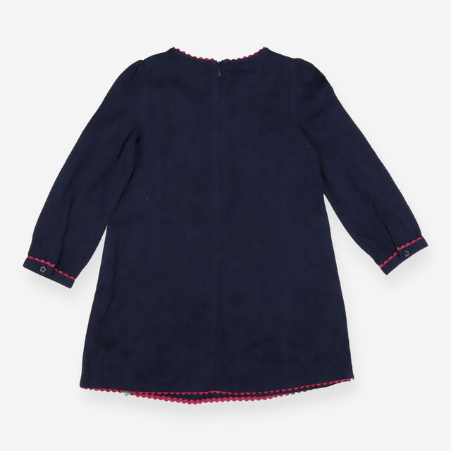Dress long sleeve navy sequins owl