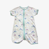 White Under the Sea Shortie Romper