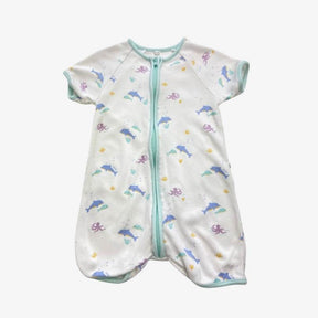 White Under the Sea Shortie Romper