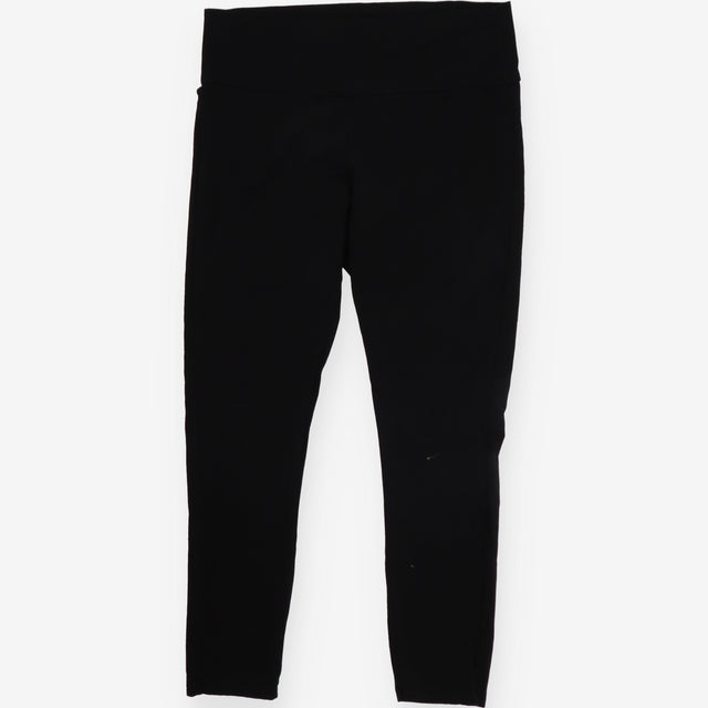 Black Over Bump Maternity Leggings