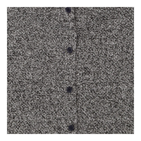 Grey Marl Tunic Jumper with Blue Hem Detail